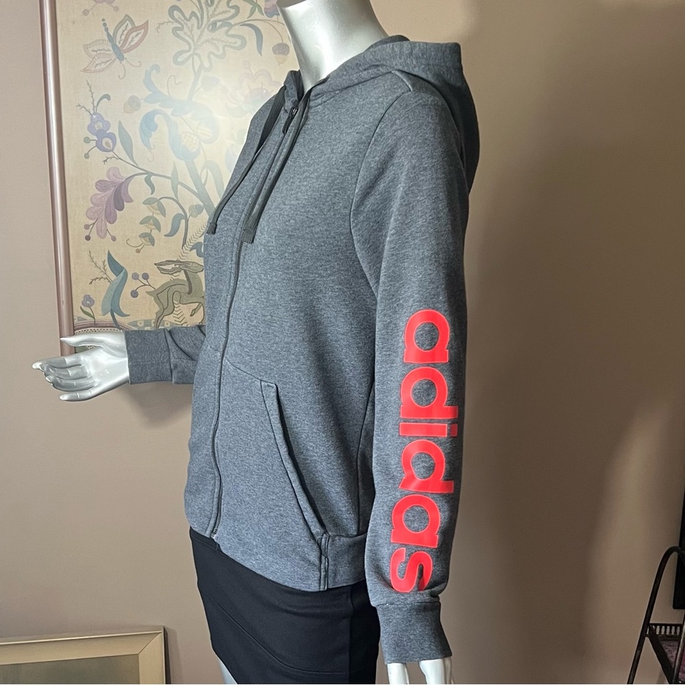 Adidas Women's Size Large Essentials Linear Full-… - image 6